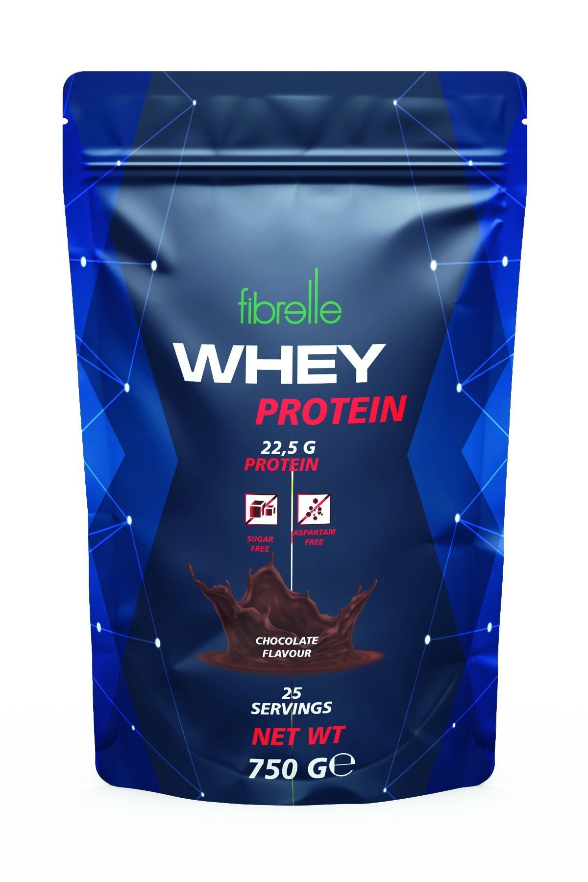 Fibrelle Whey Protein Çikolata 750 gr