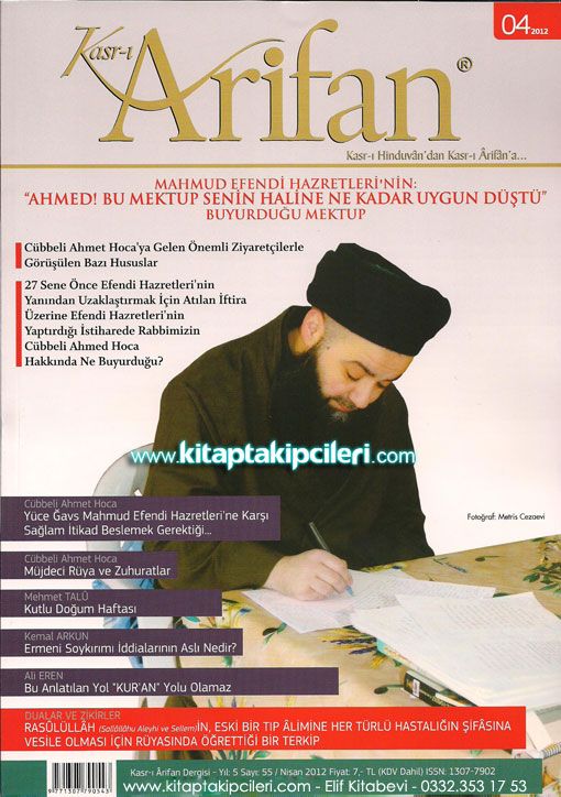 Kasr-ı Arifan Dergisi Nisan 2012 Sayısı