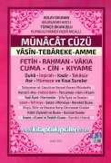 Münacat Cüzü 41 Yasin, Sureler ve Dualar, Hizbul Bahr, Kenzül Arş, Yedi Ayetler, Esmaül Hüsna, Elmalılı M. Hamdi Yazır, Türkçe Okunuşlu, Orta Boy Ciltli