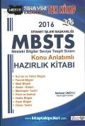MBSTS Diyanet Mesleki Bilgiler Seviye Tespit Sınavı, Konu Anlatımlı Hazırlık Kitabı, MEHMET ÜMÜTLİ