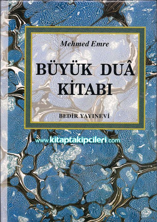 Büyük Dua Kitabı, Mehmed Emre Büyük Boy Ciltli
