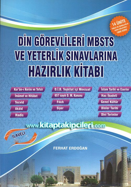 Din Görevlileri Mbsts ve Yeterlik Diyanet Sınavlarına Hazırlık Kitabı, Konu Anlatımlı, Ferhat Erdoğan