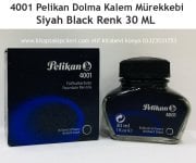 4001 Pelikan Dolma Kalem Mürekkebi Siyah Black Renk 30 ML