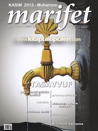 Marifet Dergisi Kasım 2013 Muharrem Sayısı