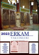 2024 Yılı Erkam Takvimi Yapraklı Duvar Takvimi Namaz Vakitleri Diyanet Uyumlu