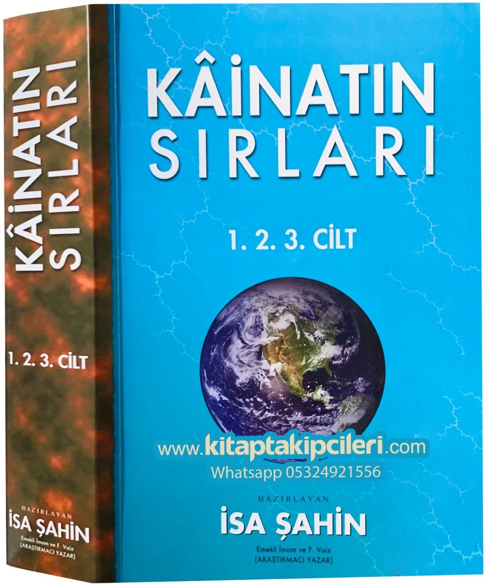 Kainatın Sırları, İsa Şahin, 1 2 3 Cilt Tek Kitap Toplam 928 Sayfa