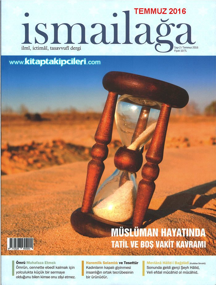 İsmailağa Dergisi Temmuz 2016 Sayısı