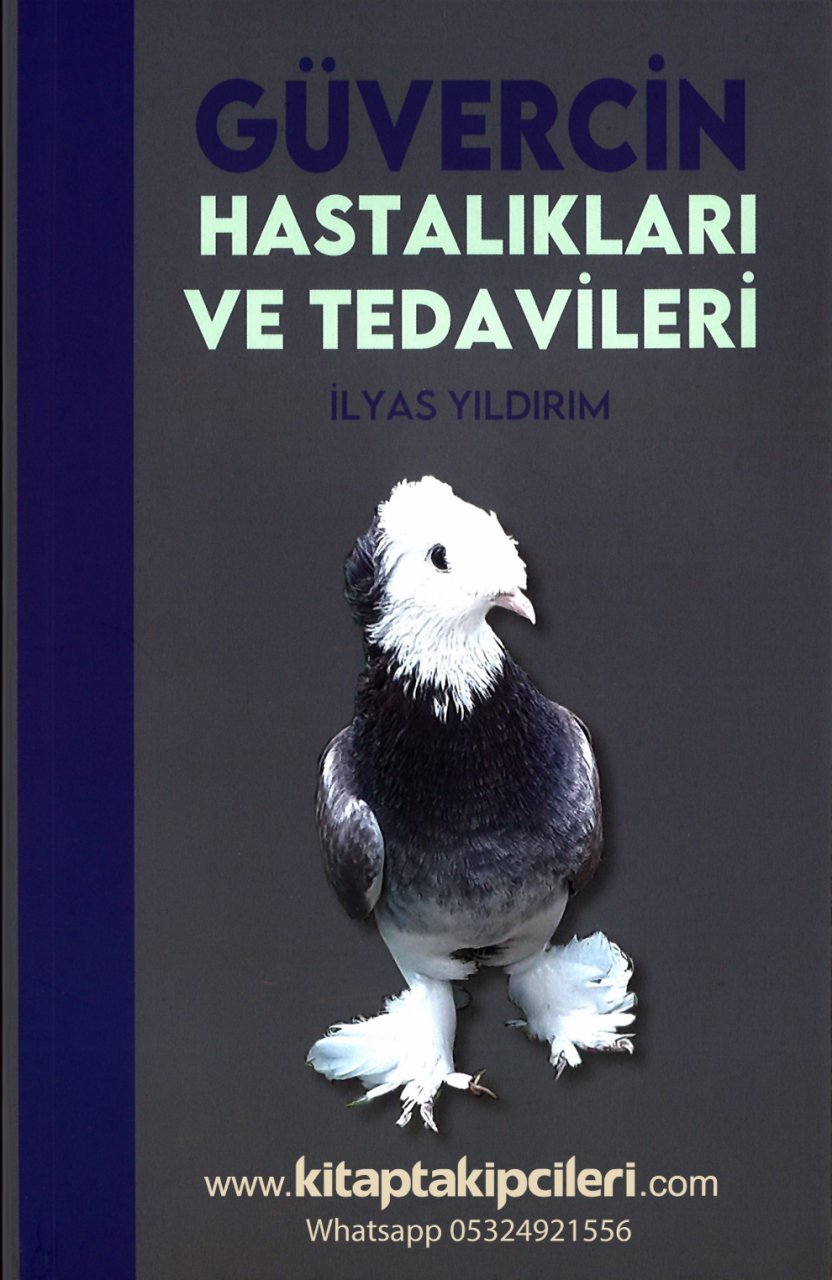 Güvercin Hastalıkları Ve Tedavileri Kitabı, İlyas Yıldırım, Renkli Resimli