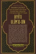 İhyau Ulumiddin İmam Gazali Huccetül İslam, Büyük Boy 4 Cilt Şamua Kağıt 3775 Sayfa