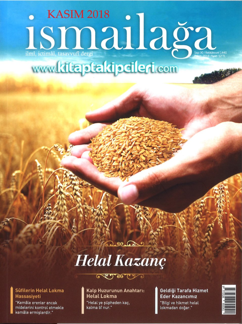 İsmailağa Dergisi Kasım 2018 | Helal Kazanç | Helal Gıda