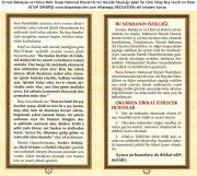 Evradı Bahaiyye ve Hizbul Bahr Duası Mahmud Efendi Hz.'nin Günlük Okuduğu Şekli İle Ciltli, Kitap Boy 14x20 cm Ebat