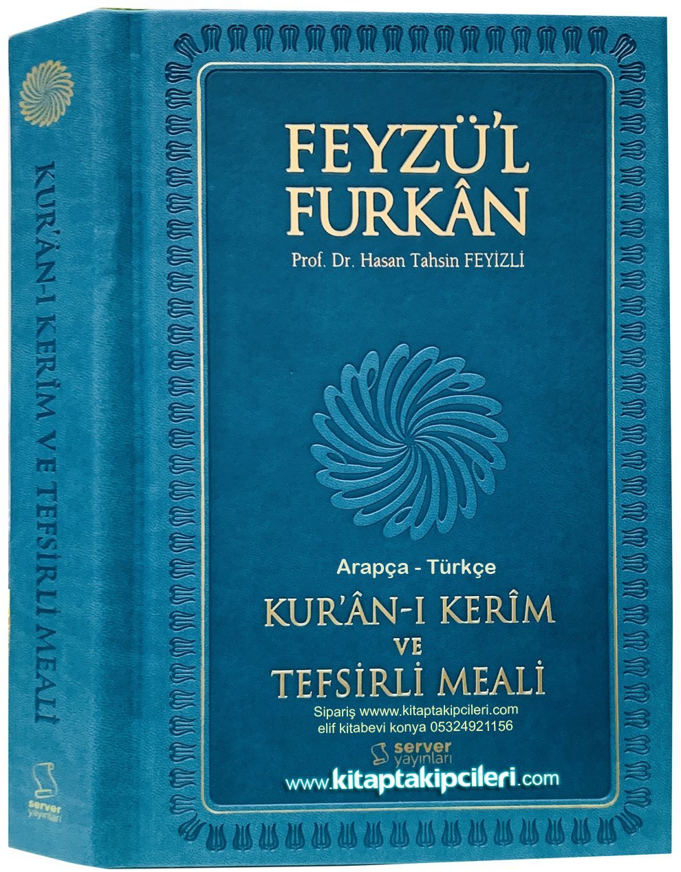 Feyzül Furkan Kuranı Kerim Ve Tefsirli Meali, Hasan Tahsin Feyizli, Arapça Türkçe, Kitap Boy 14x21 cm, 1279 Sayfa