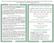 Nesebi Şerif 1, Risalei Münifesi, Peygamberimizin Ataları ve Faziletleri, Cübbeli Ahmet Hoca, Ciltli 520 Sayfa, Esmaün Nebi Kağıt Levha Hediye