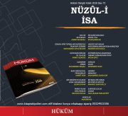 Hüküm Dergisi Aralık 2018 | Bir Akide Kırılması Nüzüli İsa İhsan Şenocak | Tasavvuf Üzerine Osman Nuri Topbaş