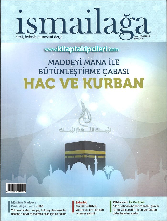 İsmailağa Dergisi Eylül 2016 Sayısı