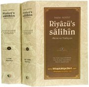 Riyazüs Salihin Arapça Metni Ve Türkçe Tercümesi, Hadis Kitabı, İmam Nevevi, Yaşar Kandemir, 2 Cilt 1450 Sayfa