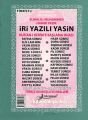 İri Yazılı Türkçe Okunuşlu ve Mealli 41 Yasin ve Sureler - Fihristli - Çanta Boy