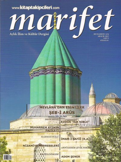 Marifet Dergisi Aralık 2012 Muharrem Sayısı