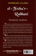 El Fethur Rabbani, Alemlerin Anahtarı, Abdulkadir Geylani 464 Sayfa