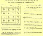 Sarf Ve Nahiv İlmi 2 3 Arap Dili ve Edebiyatı, Mehmet Talu, Şamua Kağıt, 650 Sayfa