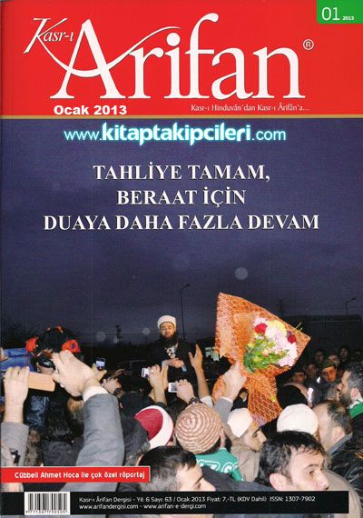 Kasr-ı Arifan Dergisi Ocak 2013 Sayısı