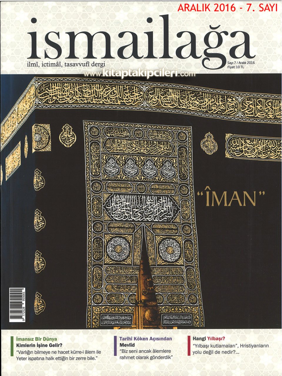İsmailağa Dergisi ARALIK 2016 Sayısı - İMAN