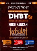 DHBT Tafsilat Soru Bankası Mehmet Ümütli Tamamı Detaylı Çözümlü, Tüm Adaylar İçin, 410 Sayfa