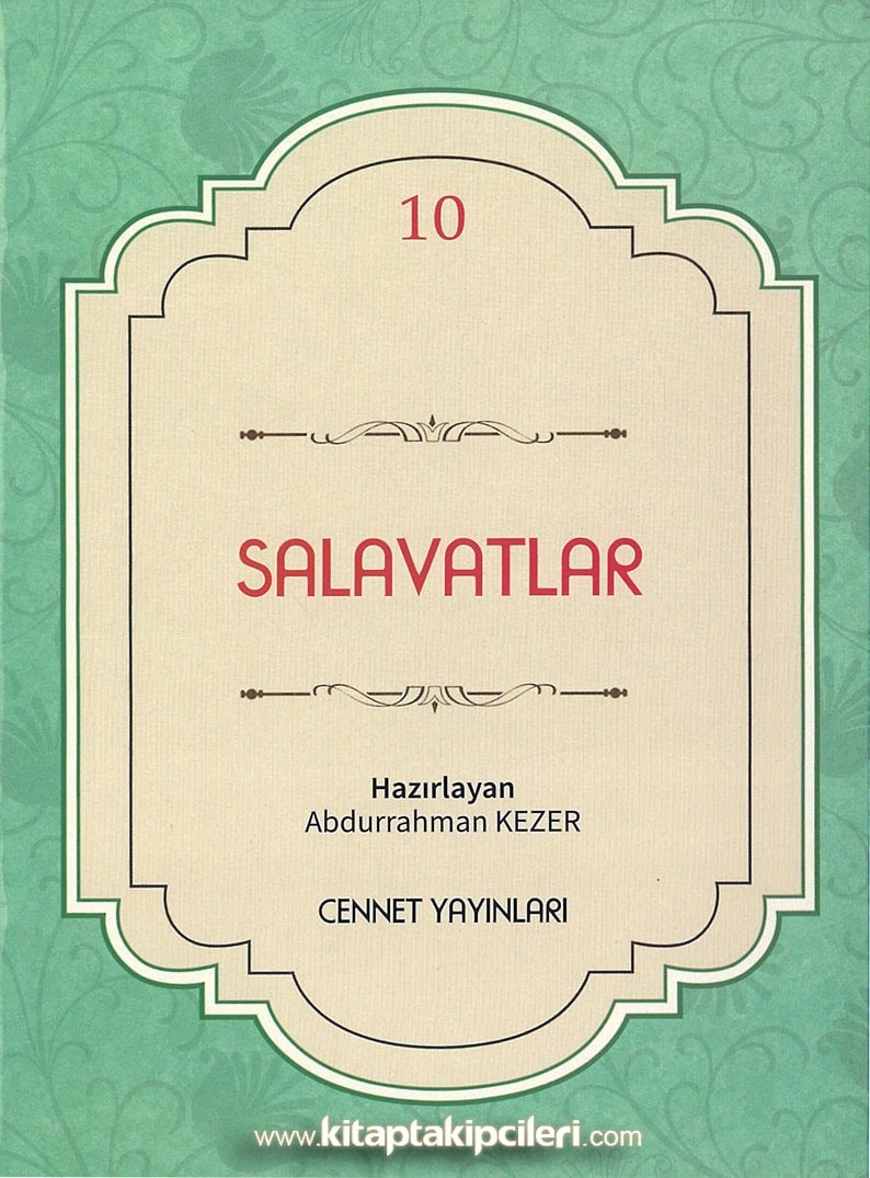 Salavatlar, Arapça Türkçe Okunuş Ve Meali, Abdurrahman Kezer, Çanta Boy