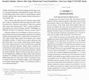 Hayatüs Sahabe, İslamın Altın Çağı, Muhammed Yusuf Kandehlevi, Lüks Ivory Kağıt 4 Cilt 2222 Sayfa