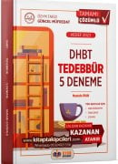 DHBT Tedebbür 5 Deneme Test Kitabı, Mustafa Uyan, Tüm Adaylar İçin Tamamı Çözümlü, 200 Soru 68 Sayfa