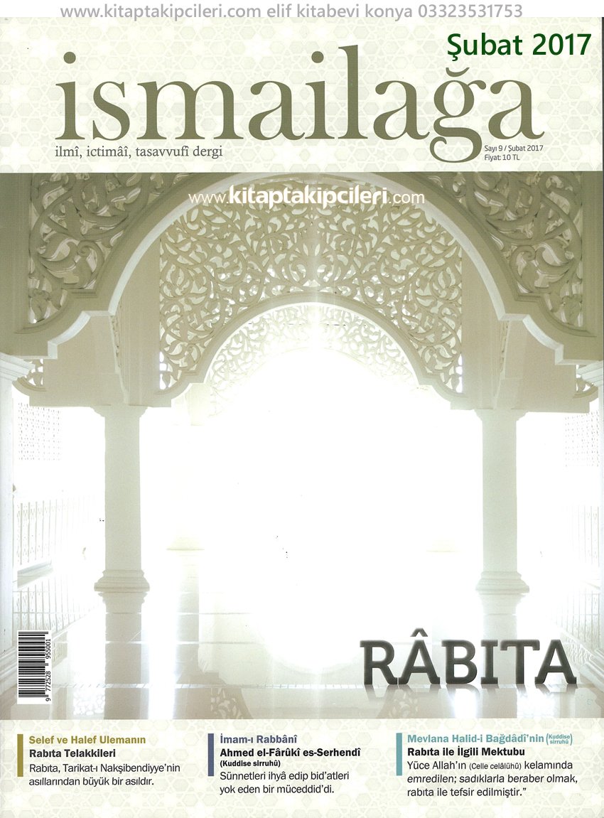 İsmailağa Dergisi ŞUBAT 2017 Sayısı, RABITA