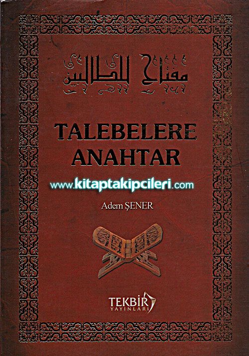 Talebelere Anahtar Adem Şener Kitap Boy