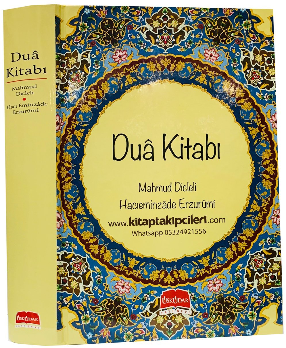 Dua Kitabı, Evradı Fethiyye, Allah Rasülü Ve Allah Dostlarının Tavsiye Ettiği Dualar, Hacı Eminzade Erzurumi, Mahmut Dicleli, Arapça Türkçe Okunuşu ve Mealleri, Şamua Kağıt Ciltli 512 Sayfa