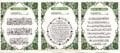 Mıknatıslı Nazar Ayeti Bereket Duası Ayetel Kürsi Magneti Cep Boy 14,5x6,5 cm Ebat