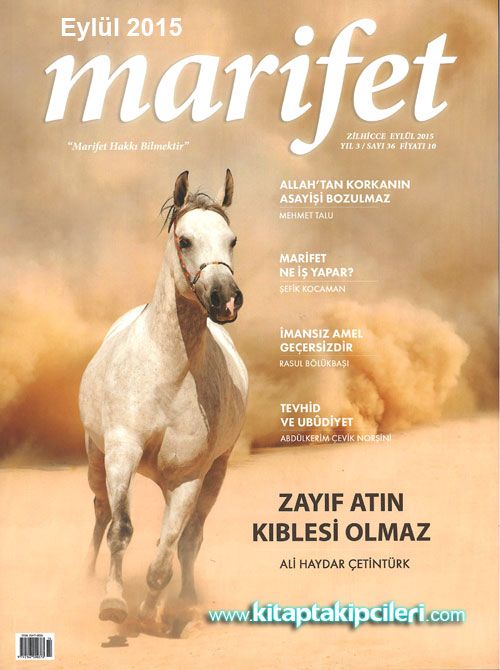 Marifet Dergisi Eylül 2015