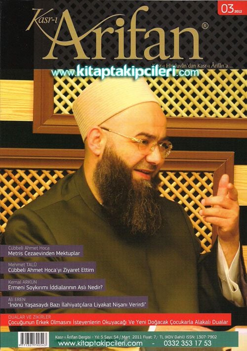 Kasr-ı Arifan Dergisi Mart 2012 Sayısı