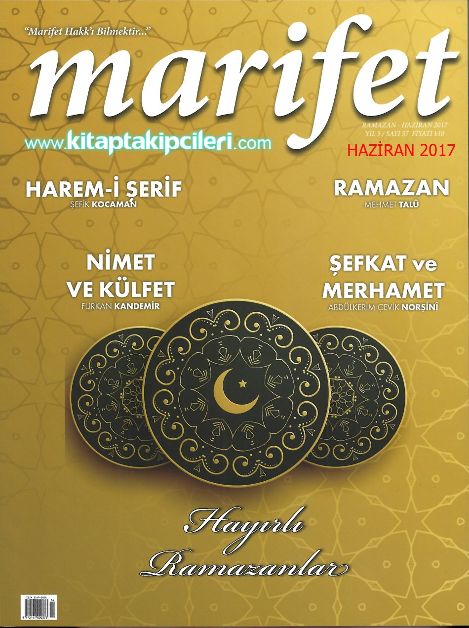 Marifet Dergisi HAZİRAN 2017 Sayısı, RAMAZAN