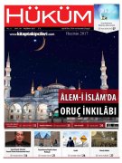 Hüküm Dergisi Haziran 2017 Sayısı, Alemi İslamda Oruç İnkilabı
