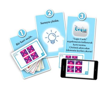 Mantık Kartları Mavi (Logic Cards Blue) (12+ yaş)