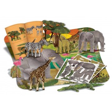 3D Yapboz - Safari