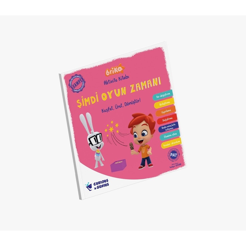 Şimdi Oyun Zamanı - Briko Aktivite Kitabı