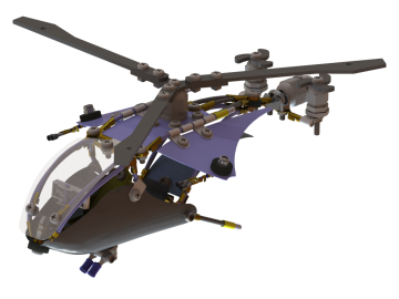 Comodo Dragon Helicopter Montaj Seti(10+ yaş)