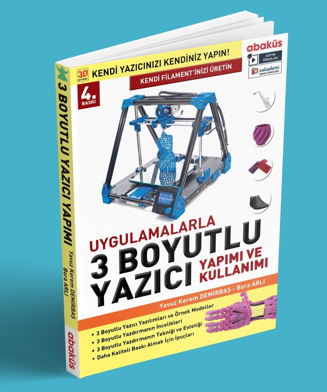 Uygul. 3 Boy. Yazıcı Yapımı ve Kullanımı Eğitim Videolu