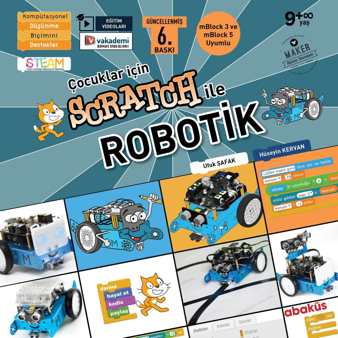 Çocuklar için Scratch ile Robotik Eğitim Videolu 9+ Yaş