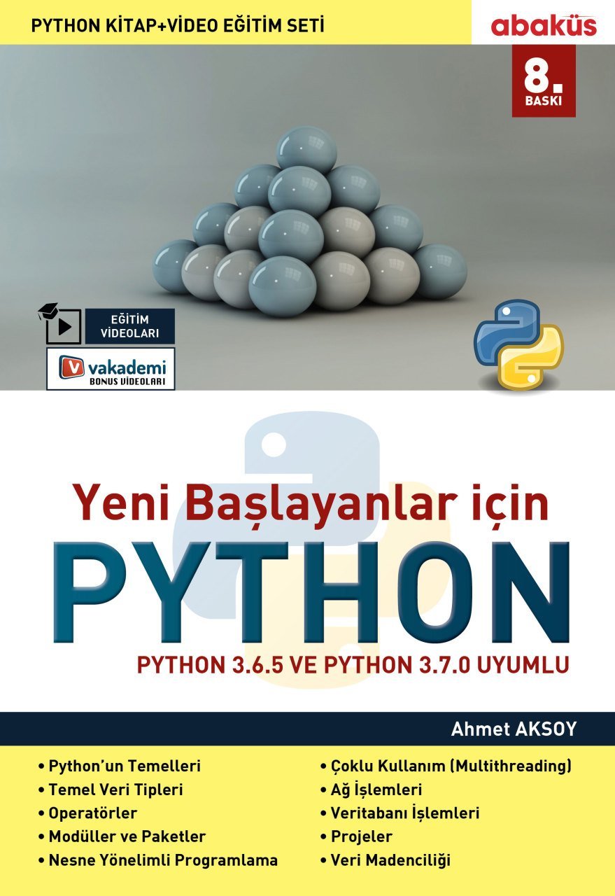 Yeni Başlayanlar için Python (Eğitim Videolu)
