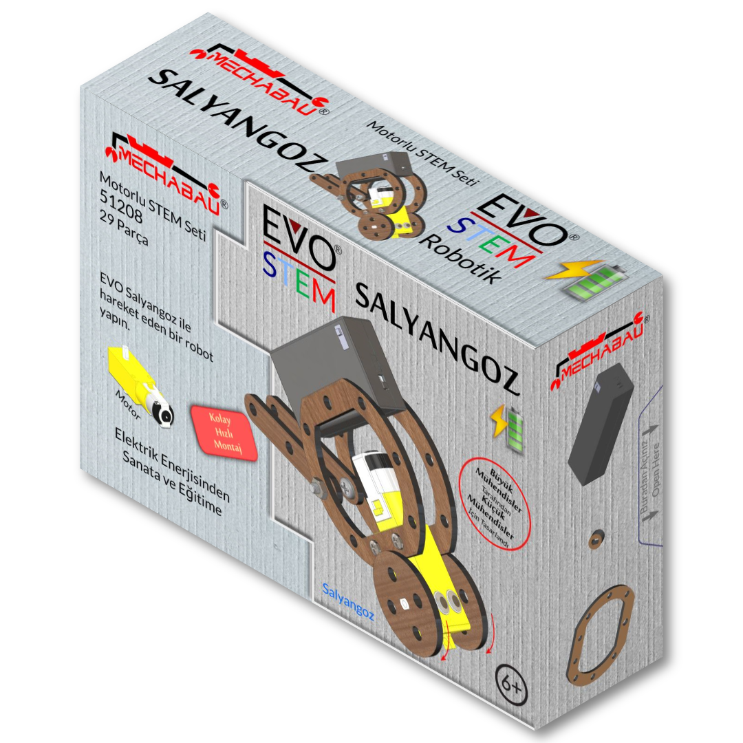 EVO – STEM Salyangoz (Ahşap)(6+ yaş)