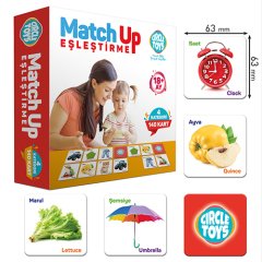 Match Up Eşleştirme Kartları Eğitici Geliştirici Oyun