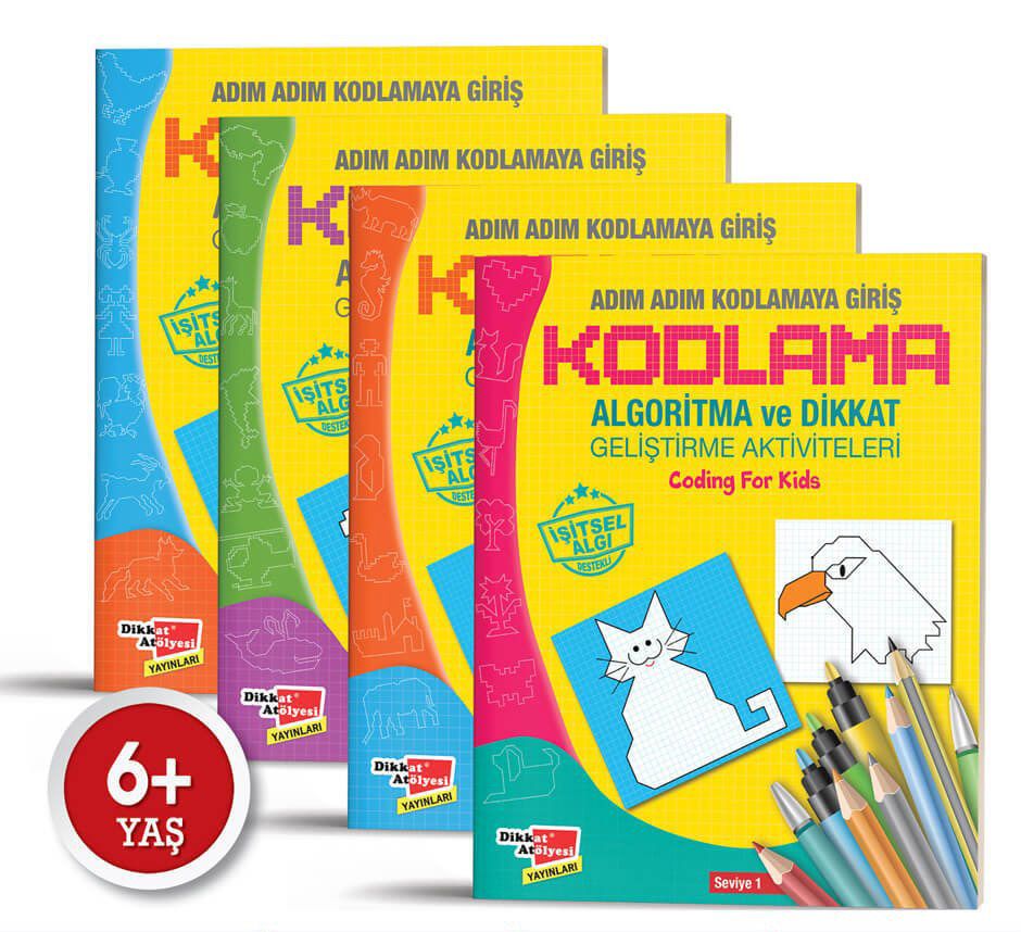 Kodlama Algoritma Temelli Adım Adım Kodlama(6+)