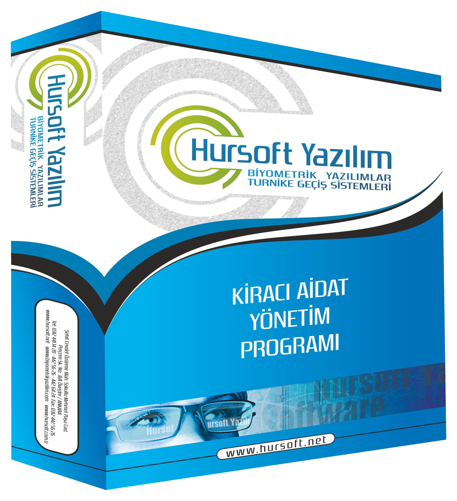 HURSOFT KİRACI TAKİP PROGRAMI (100 DAİRE KAYIT KAPASİTELİ)