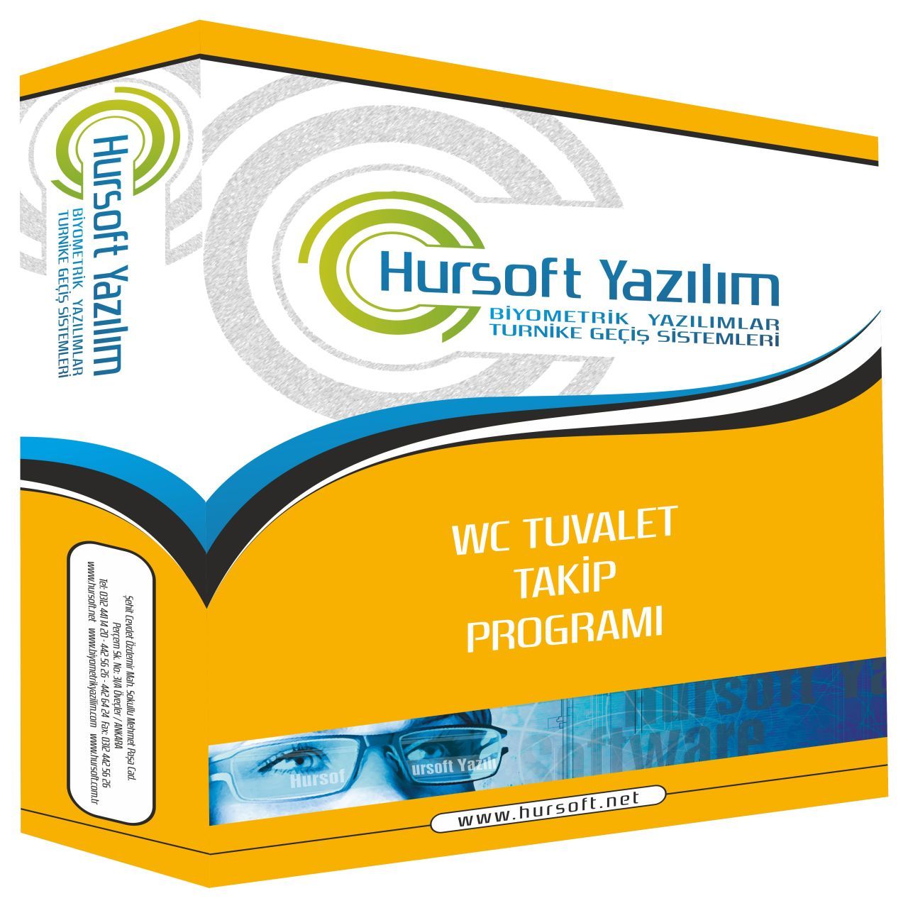 HURSOFT WC TUVALET TAKİP PROGRAMI (SINIRSIZ PERSONEL KAYIT KAPASİTELİ)